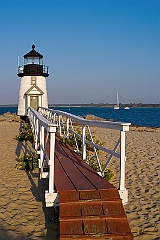 Brant Point Lighthouse Wooden Walkway